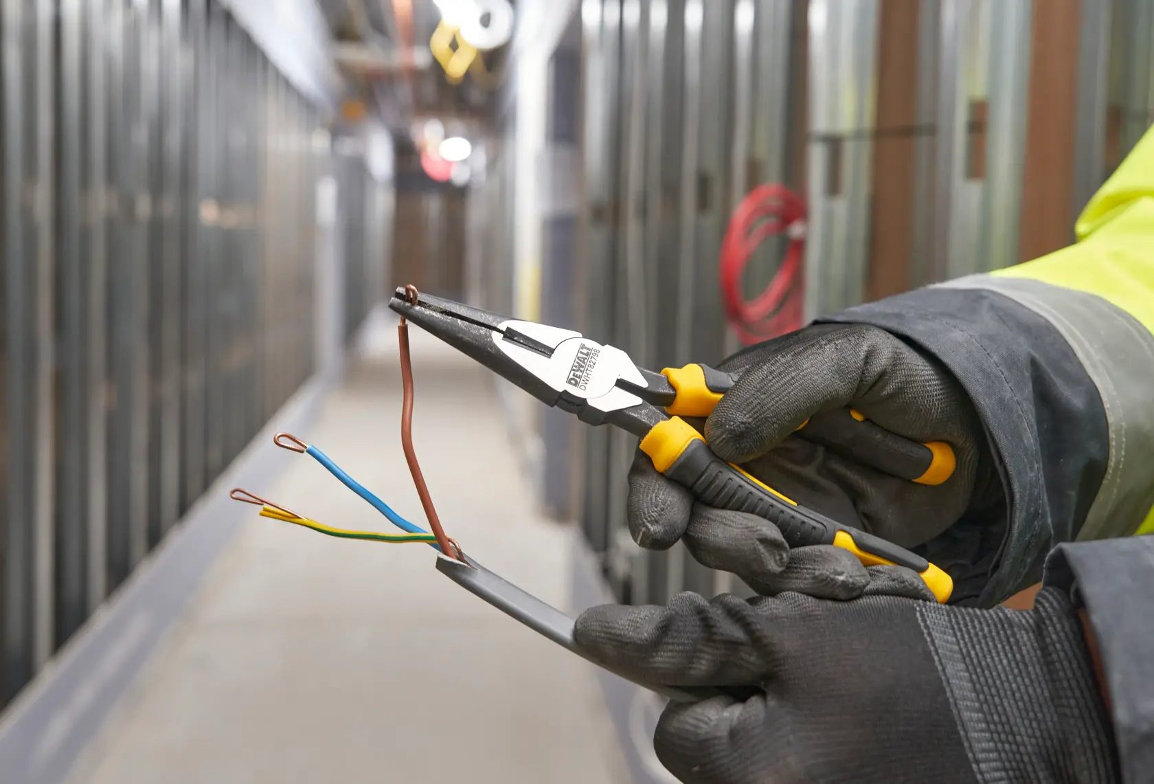 DEWALT® 200mm LH Long Nose Pliers