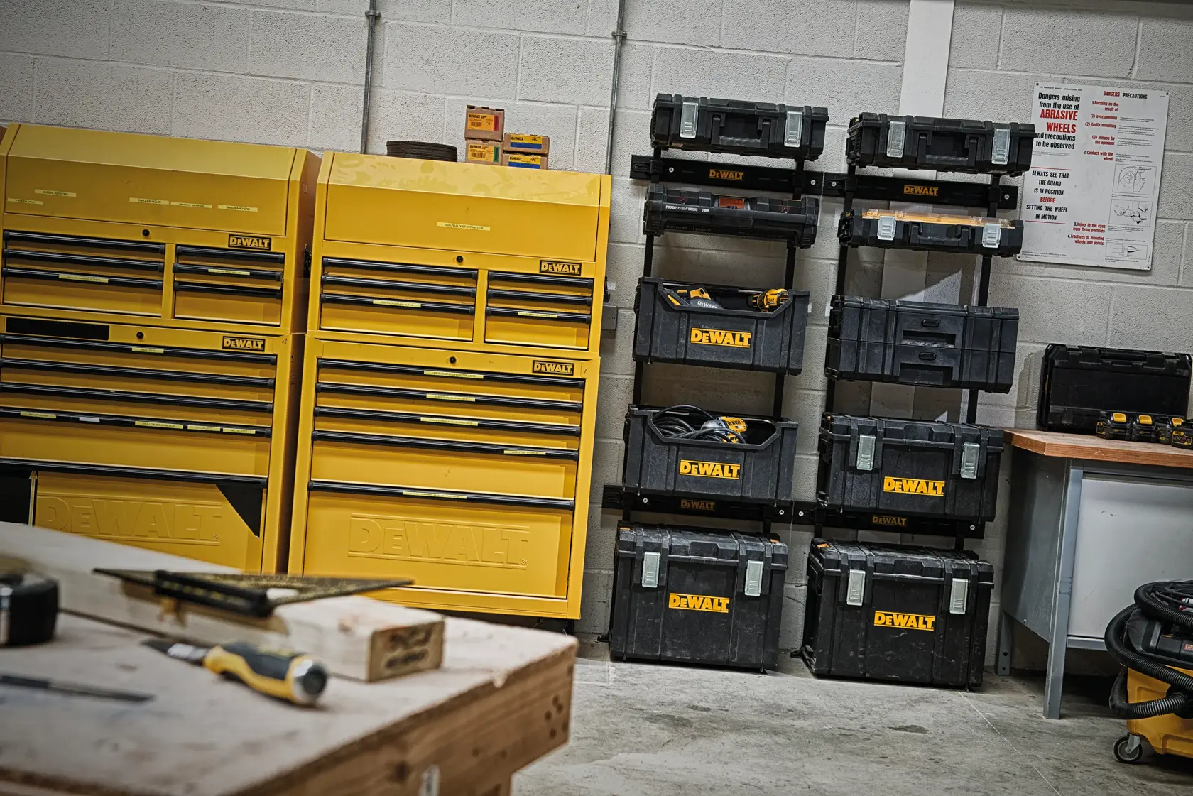 DEWALT® TOUGHSYSTEM® Workshop Racking Solution