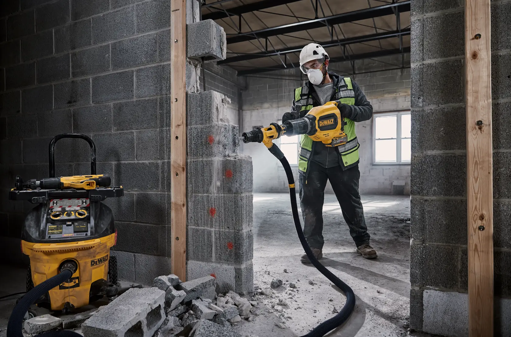 DEWALT® 38 L H-Class Wet/Dry Dust extractor